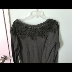 Long sleeved green shirt